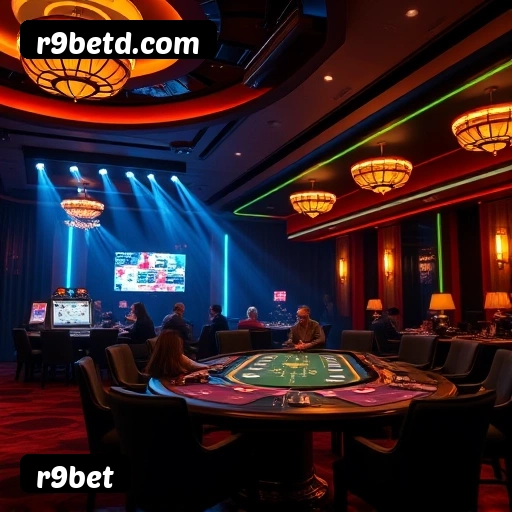 Números do app r9bet em material de marketing — ilustração, não auditoria