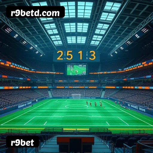 Apostas esportivas na r9bet — ilustração editorial